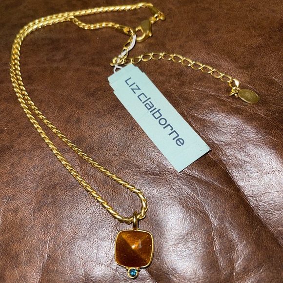 Vintage Liz Claiborne adjustable Necklace Pendant - Picture 3 of 8